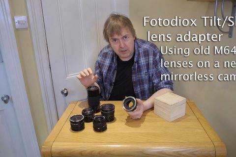 Video: Fotodiox tilt-shift adapter for MF lenses