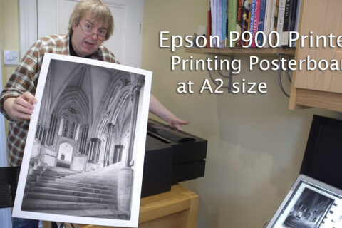 Video: P900 A2 Poster board printing