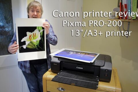 Video: Canon PRO-200 printer review overview