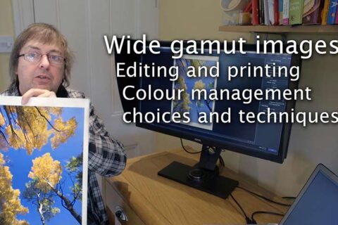 Video: Printing and editing wide gamut images