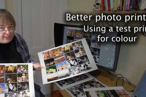 Video: Using a colour test image