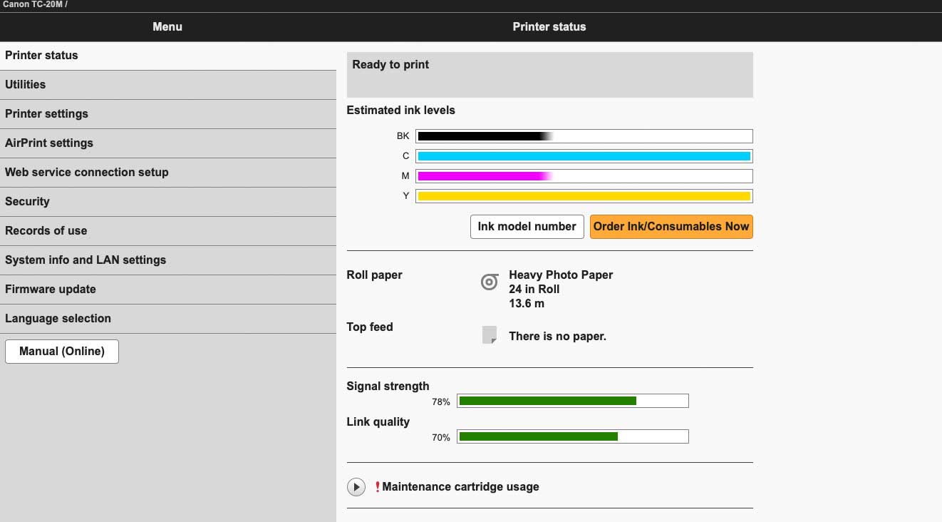 web-interface