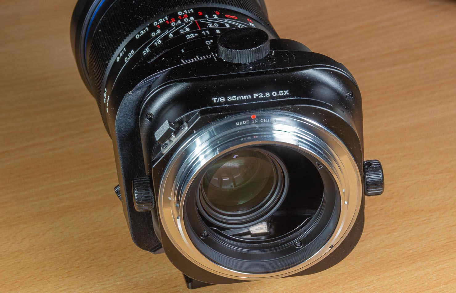 lens at half metre